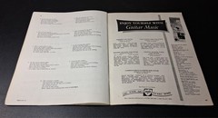1963 Bob Dylan Songbook « The Times They Are A Changin » Song Book Chords