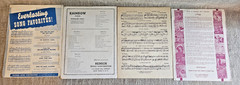 Lot of 33 1950s Sheet Music Slightly Boogie Say Si Si The Great Pretender & more