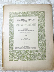 Vintage Lot of 2 G. Schirmer Sheet Music 1901 & 1913 (Lot #2)