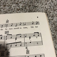1938 Ah So Pure From Opera Martha King’s Jesters Sheet Music VTG