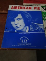American Pie sheet music The Green Leaves Of Summer Singing In The Rain