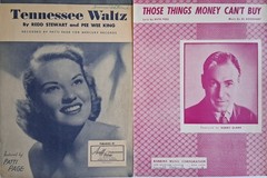 Lot of 40 Vintage 1940s Sheet Music Pieces All G or VG Pkg 2