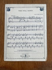 Charmaine ukelele sheet music~Barbelle~waltz~What Price Glory silent film~WWI