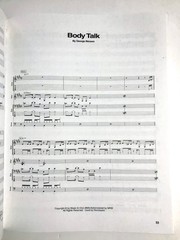 GEORGE BENSON COLLECTION BAND SCORE issued in JAPAN GUITAR TAB