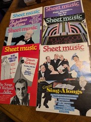 Lots of Sheet Music Magazine – You choose the Year! Guitar/Piano/Organ