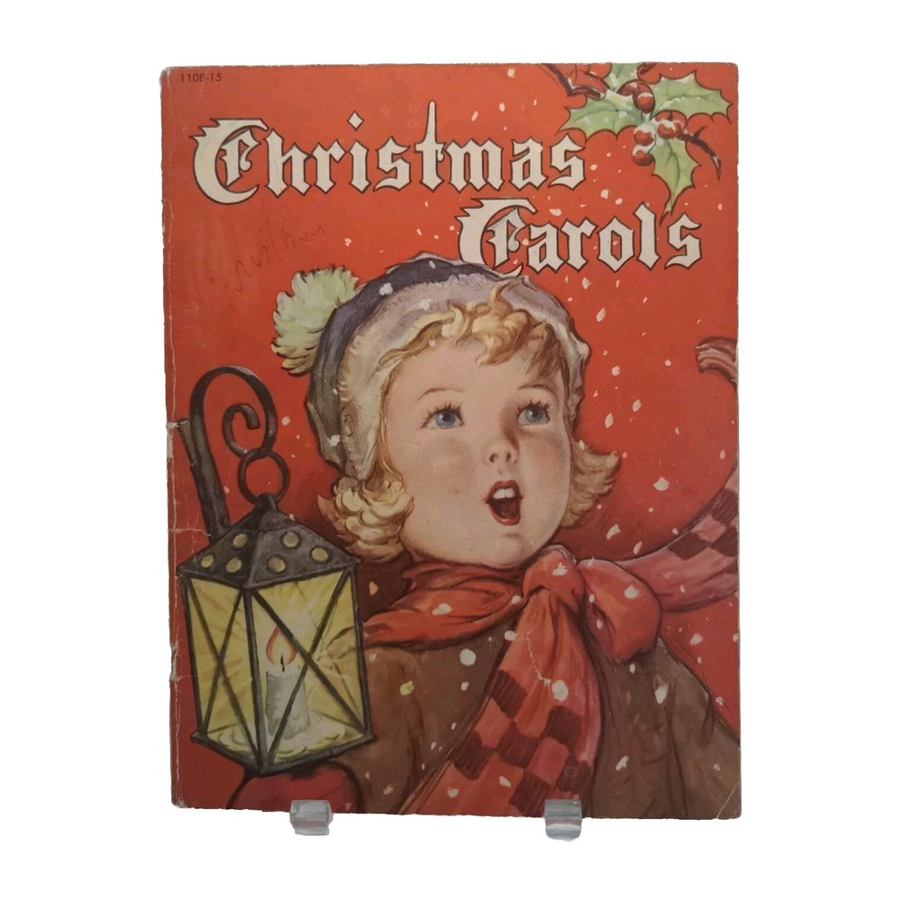 Christmas Carols Sheet Music Song Book Piano Lyrics M26