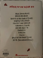 Anthrax – Attack of the Killer B&rsquo;s – Guitar Tab / Tablature Book