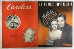 VTG Sheet Music Josephine Dark Eyes Feist Cavalcade Walkin Baby Home Lot of 12