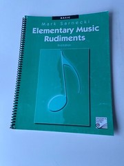 Elementary Music Rudiments 2nd Edition Basic PB Fredrick Harris Sheet Music