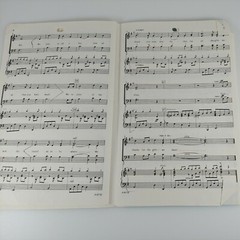 Simple Thanks Sheet Music, Nancy Price, Don Besig 1992 Harold Flammer Music