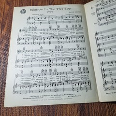 Sparrow In The Tree Top Sheet Music Bob Merrill Santly-Joy 1951 Ukulele