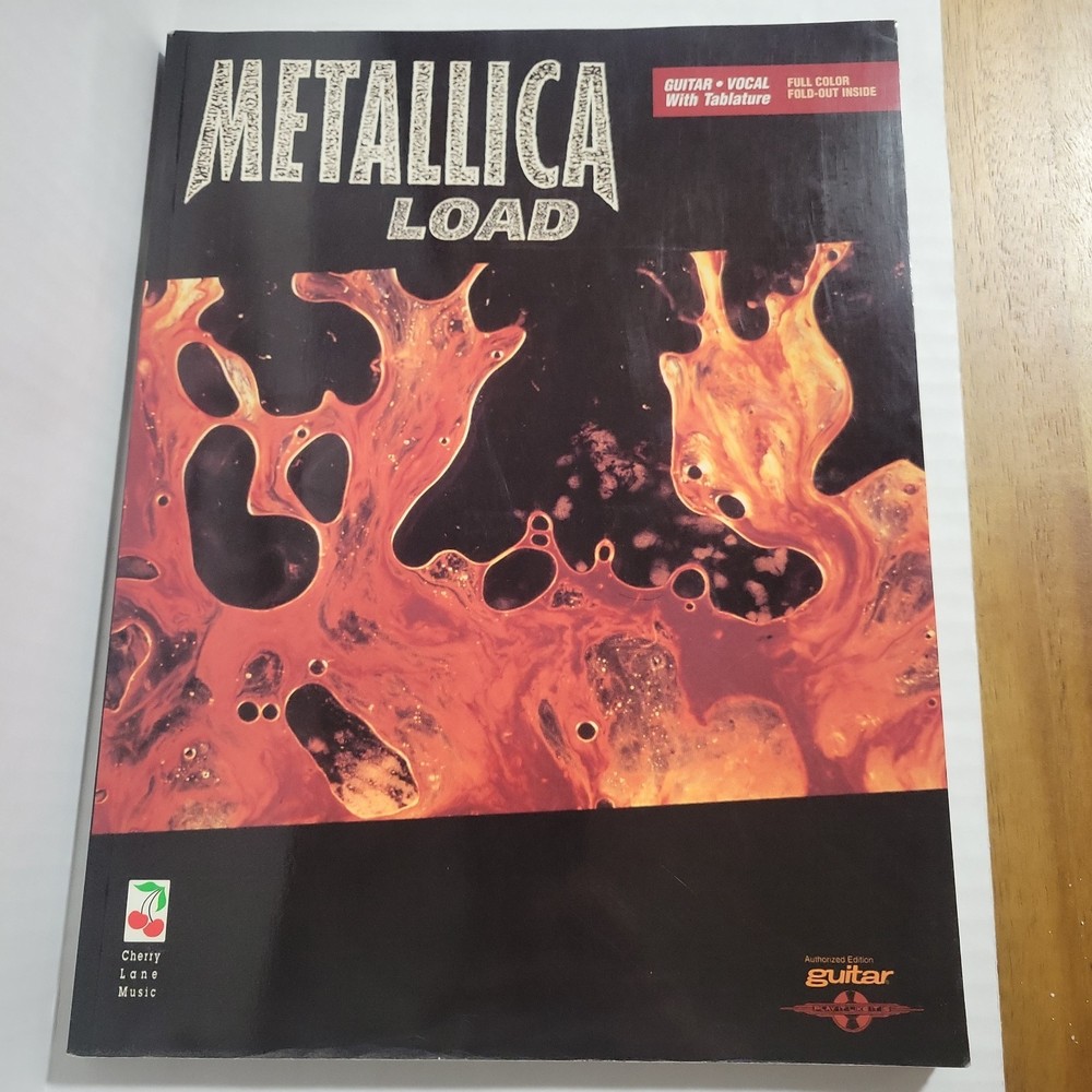 Metallica Load Sheet Music Guitar Tablature Songbook 002501275 No Poster
