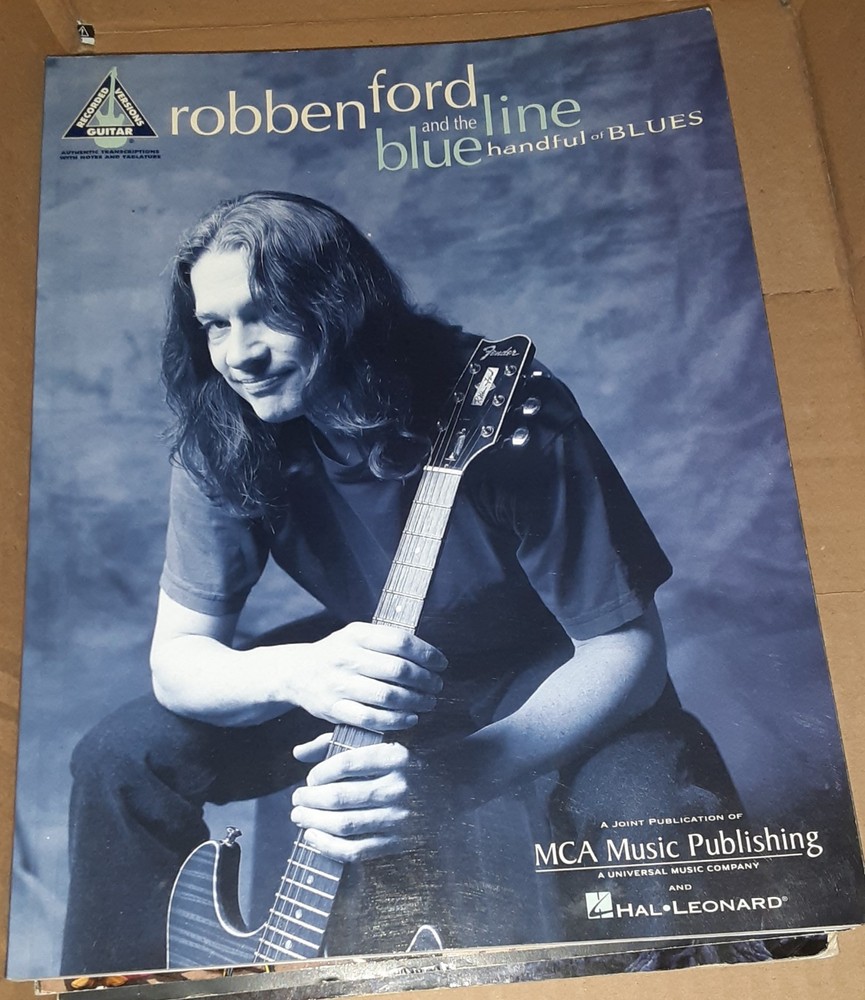 Robben Ford Blue Line Handful Of Blues Guitar Tab Book Guitar Tablature Songbook