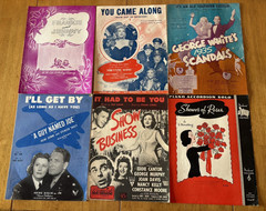 Mixed Lot of 80+ Vintage 1920&rsquo;s-1930&rsquo;s Piano Vocal Sheet Music. Folk, Pop, Etc.