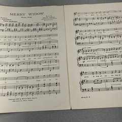 The Merry Widow Vocal Sheet Music Franz Lehar Morris Music