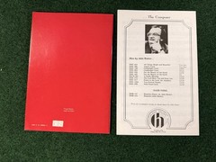 John Rutter Gloria Vocal Score SATB Brass Organ Oxford Music Book 1976 Vintage