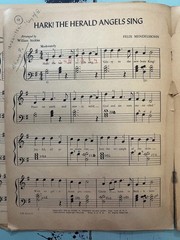 Vintage 1954 William Stickles Christmas Music Piano Instruction Book Chords