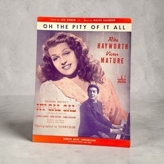Oh The Pity Of It All VTG Sheet Music My Gal Sal Rita Haywood Victor Mature 1949