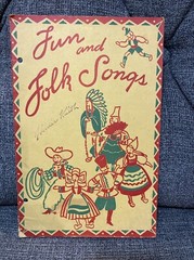 Fun and Folk Songs Vintage Song Book 1941 Westminster Press