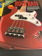 PROGRESSIVE BASS GUITAR & Rock Bass, Beginner Bass Lot Of 3