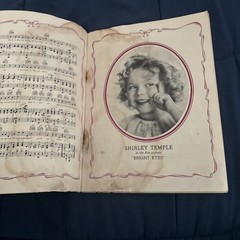 Sing With Shirley Temple Song Album Book 20th Century Fox Pictures 1935-DAMAGED