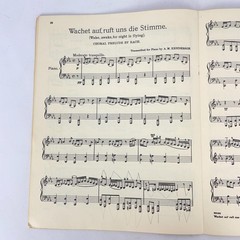 Schirmer Bach Eight Organ Chorale Preludes for Piano Score A.M. Henderson Vtg