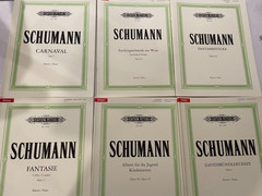 Edition Peters – Schumann piano scores