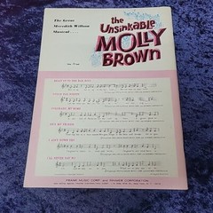 1989 The Unsinkable Molly Brown Vocal Selections / Sheet Music Songbook