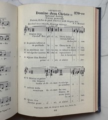 Vintage St. Gregory Hymnal & Catholic Choir Book 1947 Melody Edition Sheet Music