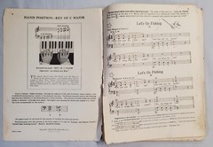 Mystery Piano Lesson Beginner Songbook for Children Sheet Music Vintage No Cover