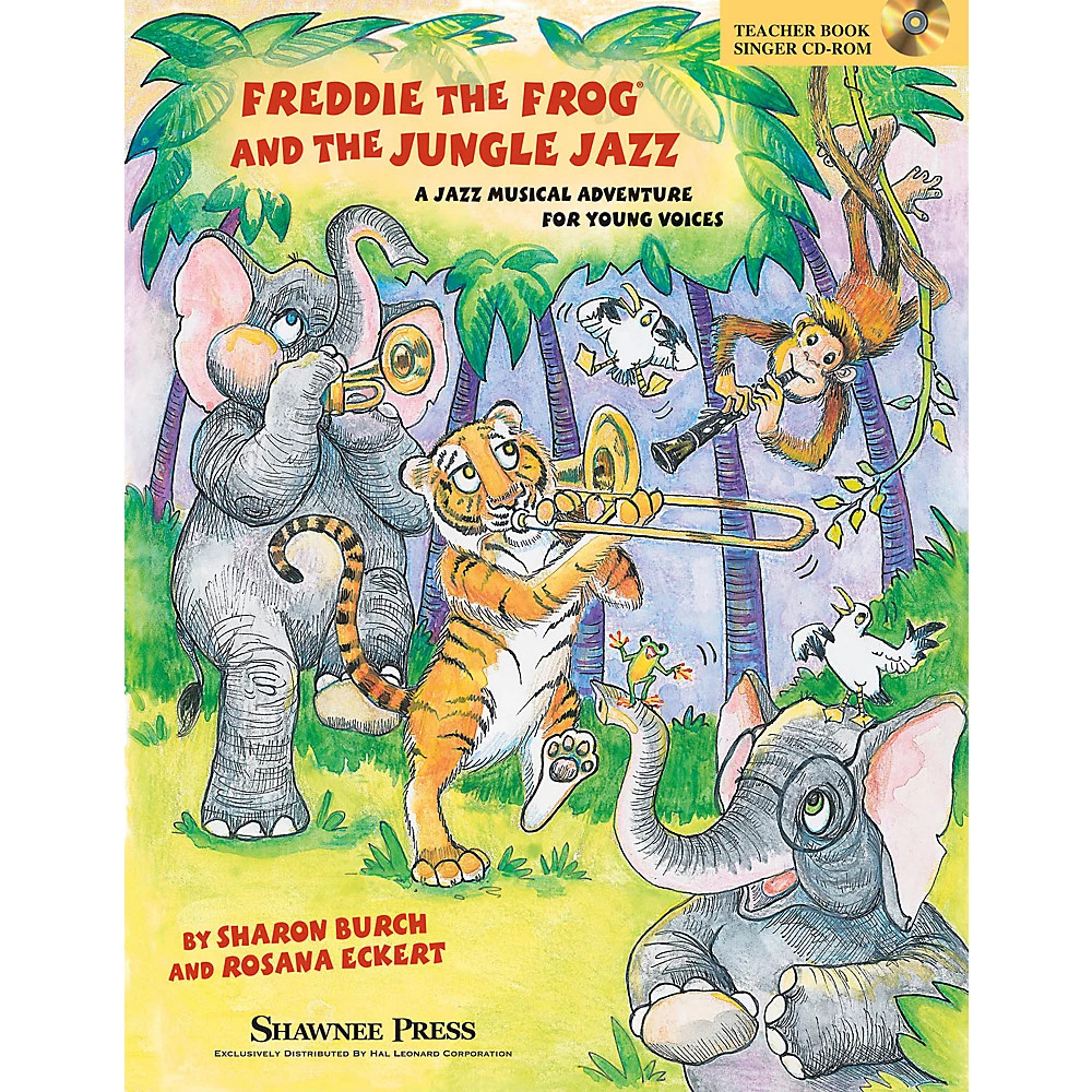 Freddie the Frog and the Jungle Jazz TEACHERSINGER CDROM by Sharon Burch