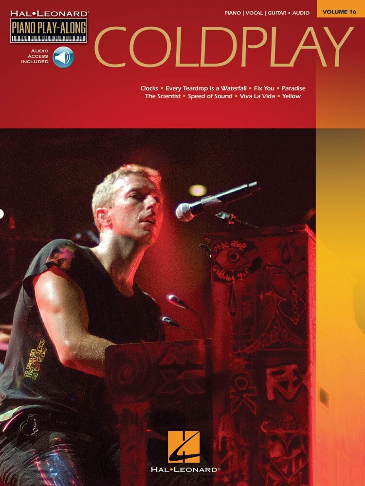 Coldplay Sheet Music Piano Play-Along Book and Audio NEW 000316506