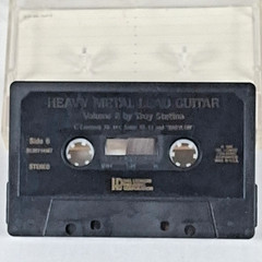 1987 Hal Leonard Heavy Metal Lead Guitar Vol 2 Troy Stetina Cassette Tape VTG