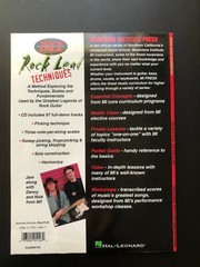 « ROCK LEAD TECHNIQUES » by Nick Nolan 1998 Music Sheet Book