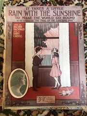 5-pack 11×14 sheet music pre-1920 Kids/Childhood Days