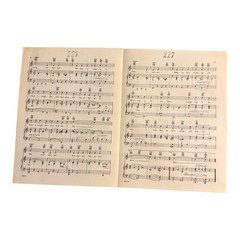 Young and Foolish Sheet Music 1954 Plain and Fancy Barbelle Cover Art Broadway
