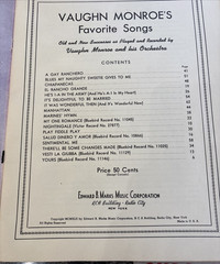 Lot of Vintage Sheet Music 1940s Two Books & Three Movie Sheets