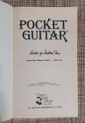 Pocket Guitar by Cherry Lane Music Co. 1980