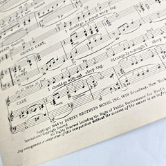 I Should Care Sheet Music Lyrics Chords 1944 Sammy Cahn Thrill Of A Romance Vtg