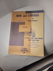 Bow and Strings ~ 1949 Violin Instruction Book Three by Helen Herman