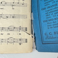 The Blue Book for Male Voices Twice 55 Vocal Selections C.C. Birchard & Co. 1926