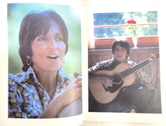 1977 JOAN BAEZ vintage folk & pop songbook BLOWIN&rsquo; AWAY piano sheet music