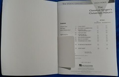 The Vocal Library High Voice The Classical Singer&rsquo;s Christmas Album Sheet Music