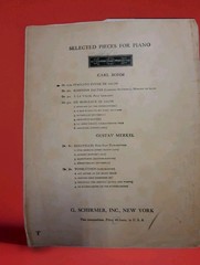 Piano Violin Sheet Music Staccato Etude De Salon Bohm Schirmer Vtg 1905 G