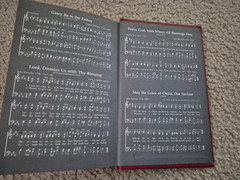 WORSHIP IN SONG Nazarene Hymnal 1972 Red Hardcover Lillenas Publishing Song Book