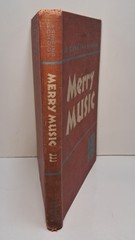 1939 Merry Music Songbook Vintage Hardcover School Book