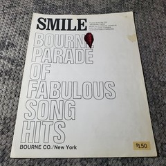 Bourne Parade of Fabulous Song Hits SMILE Modern Times P/V/G Bourne 1964