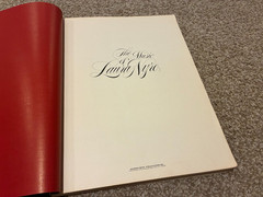THE MUSIC OF LAURA NYRO – RARE 1971 Piano Vocal Guitar SONGBOOK – WARNER BROS!