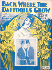 Back Where The Daffodils Grow Sheet Music Doyle Dunn Walter Donaldson 1924