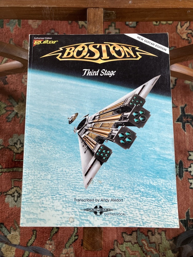 BOSTON GUITAR TAB TABLATURE THIRD STAGE BOSTON GUITAR SONGBOOK Authorized Vocal